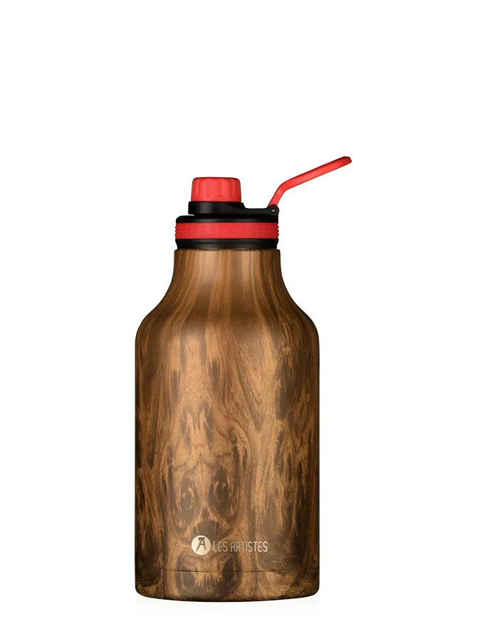 TERMOS BOCA INOX XL Wood 2000 ml