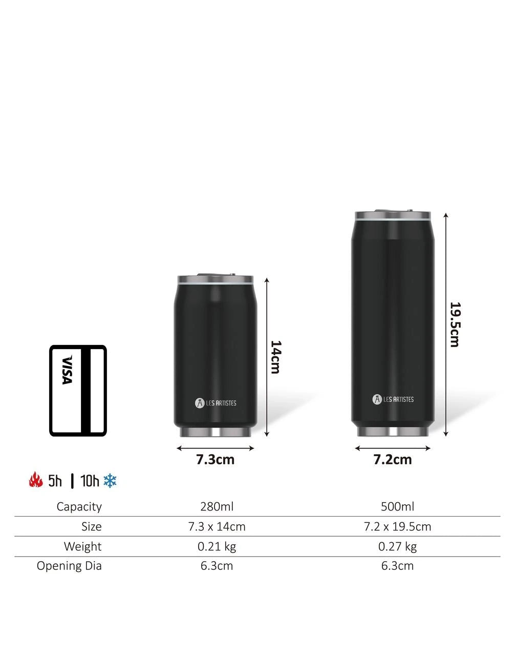 TERMOS LIMENKA INOX Polar 280 ml